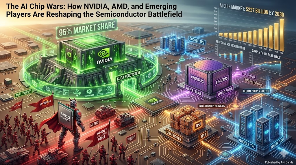 The AI Chip Wars: How NVIDIA, AMD, and Emerging Players Are Reshaping the Semiconductor Battlefield