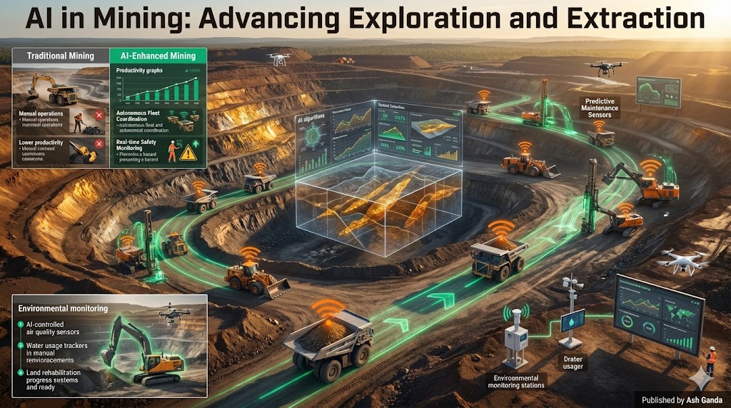 AI in Mining: Advancing Exploration and Extraction