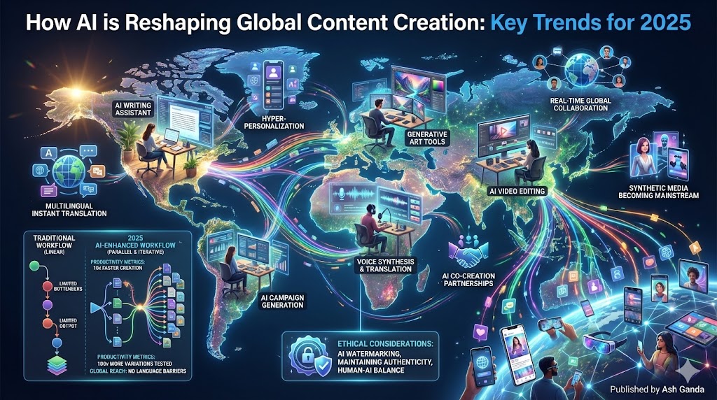 How AI is Reshaping Global Content Creation: Key Trends for 2025