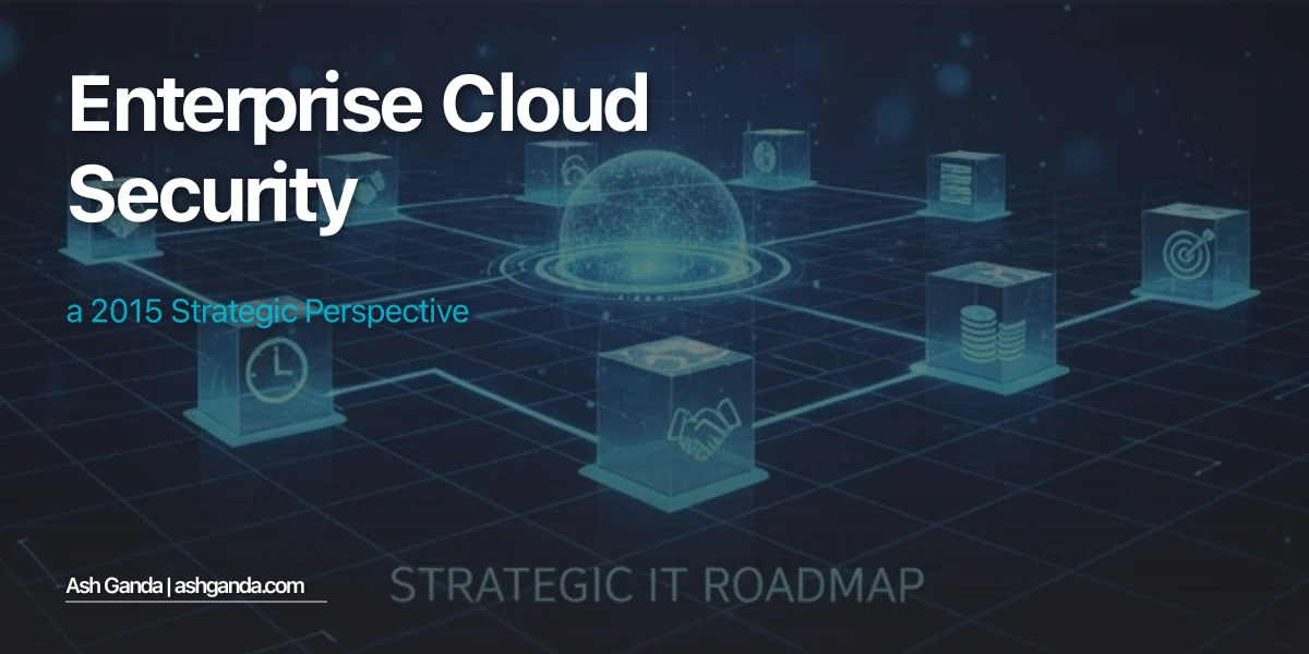 enterprise cloud security: A 2015 Strategic Perspective
