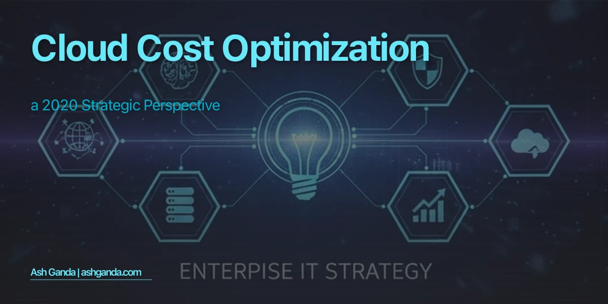 cloud cost optimization: A 2020 Strategic Perspective