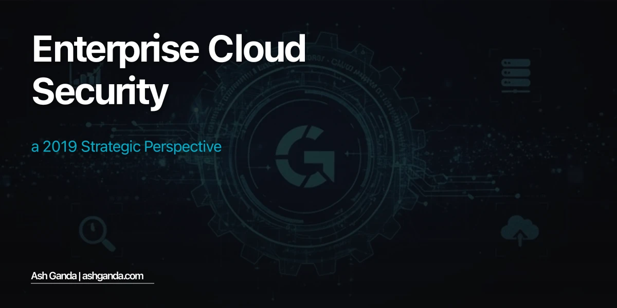 enterprise cloud security: A 2019 Strategic Perspective