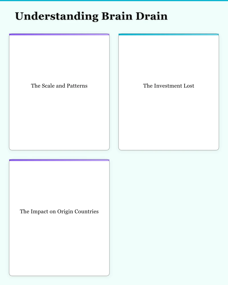 Understanding Brain Drain Infographic