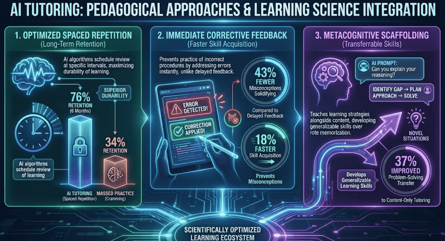 AI Tutoring - Pedagogical Approaches and Learning Science Integration