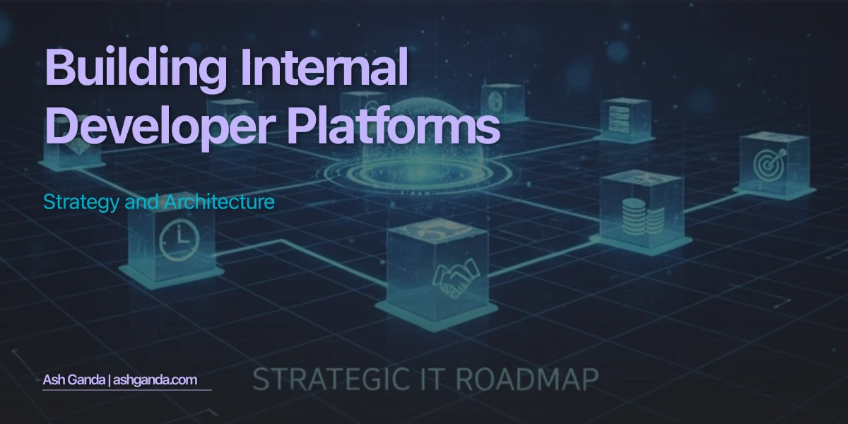 Building Internal Developer Platforms: Strategy and Architecture