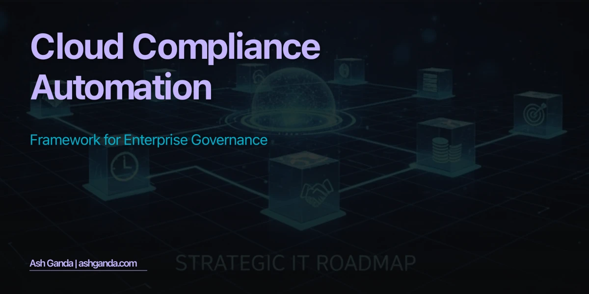 Cloud Compliance Automation: Framework for Enterprise Governance