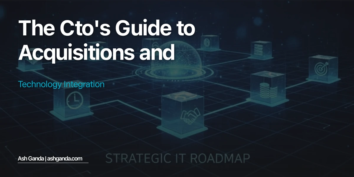 The CTO's Guide to Acquisitions and Technology Integration
