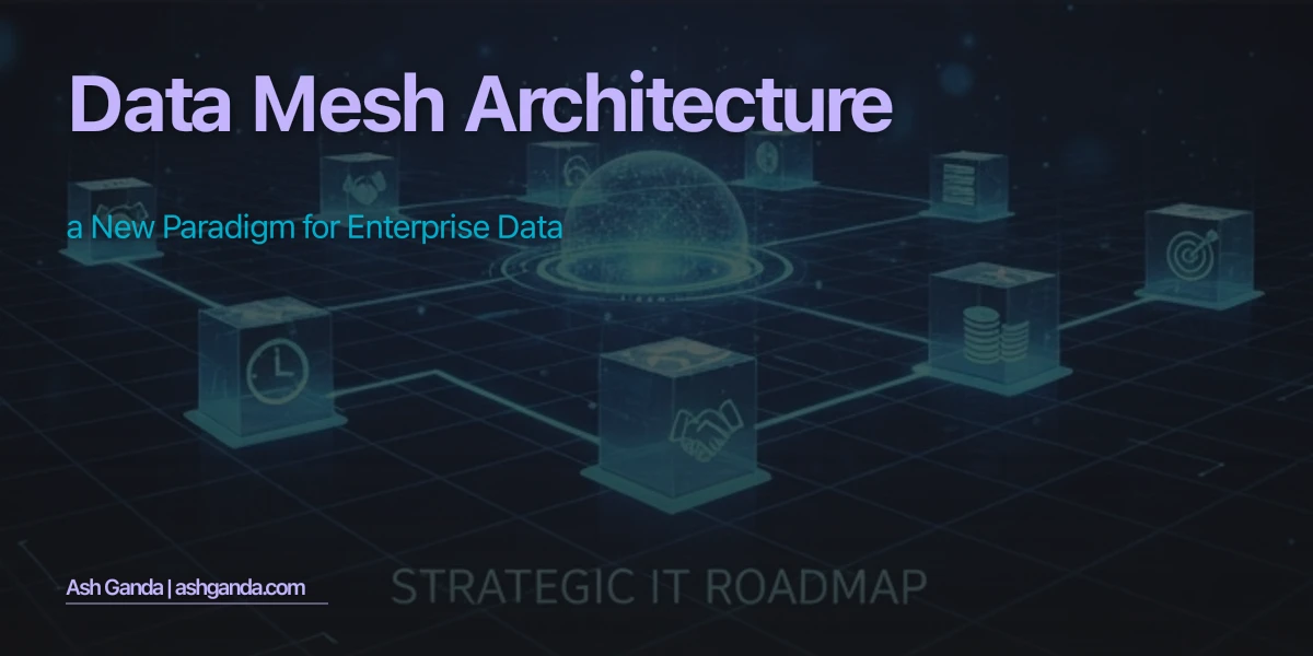 Data Mesh Architecture: A New Paradigm for Enterprise Data