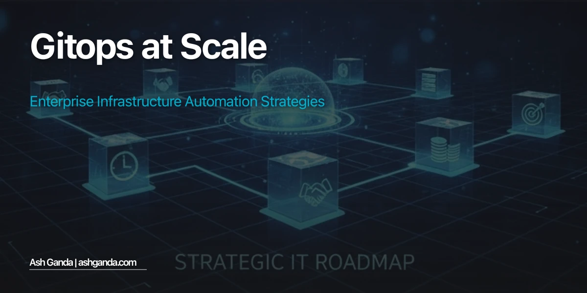 GitOps at Scale: Enterprise Infrastructure Automation Strategies
