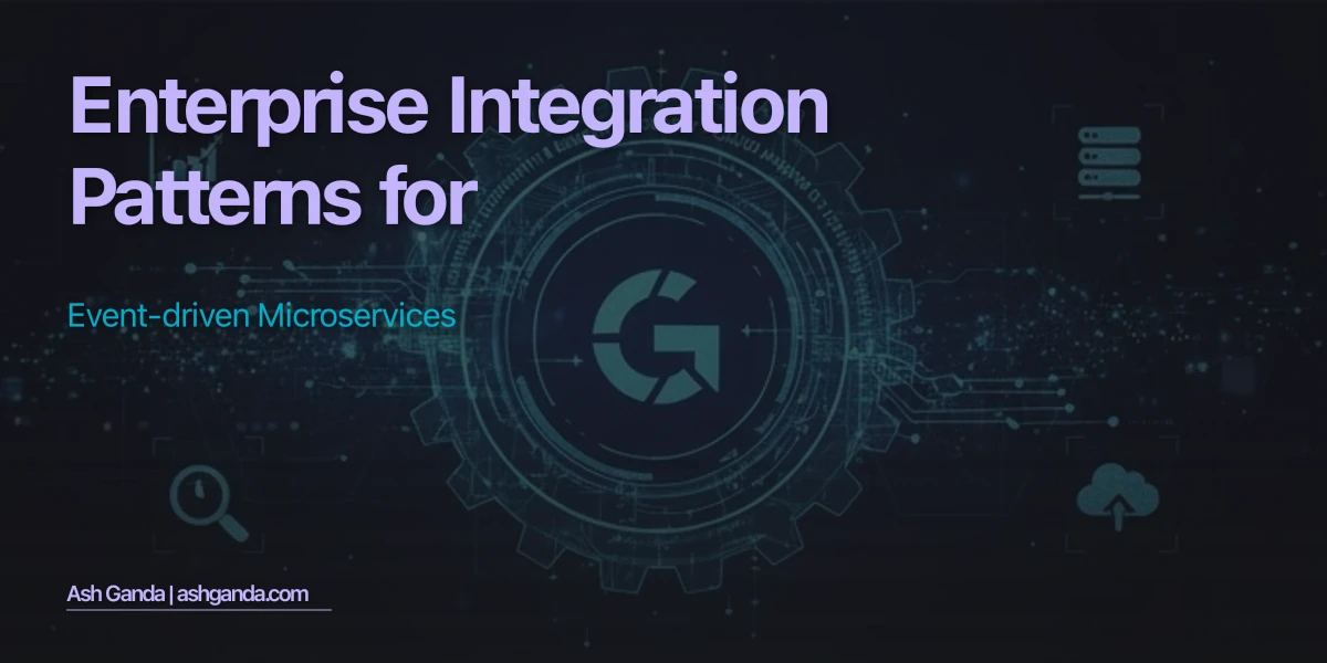 Enterprise Integration Patterns for Event-Driven Microservices