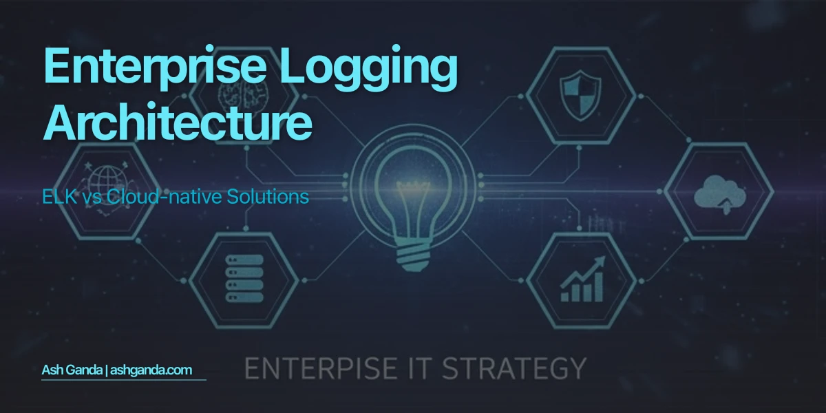Enterprise Logging Architecture: ELK vs Cloud-Native Solutions