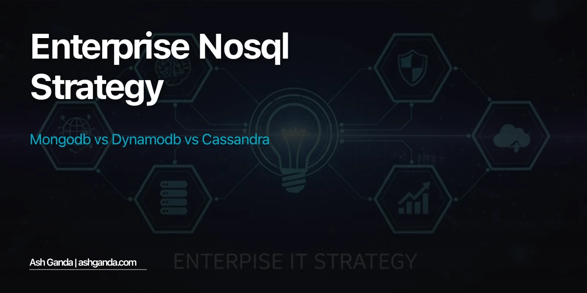 Enterprise NoSQL Strategy: MongoDB vs DynamoDB vs Cassandra