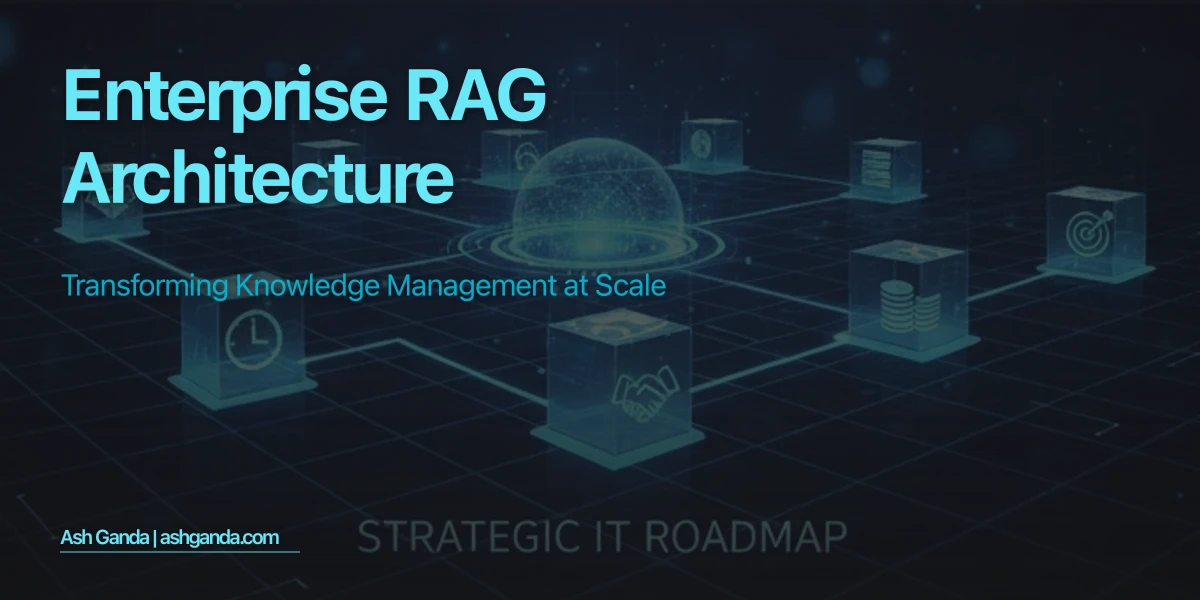 Enterprise RAG Architecture: Transforming Knowledge Management at Scale