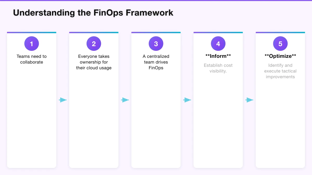 Understanding the FinOps Framework Infographic