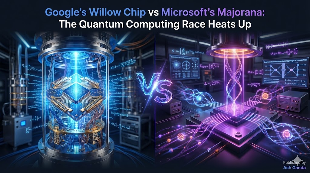 Google's Willow Chip vs Microsoft's Majorana: The Quantum Computing Race Heats Up