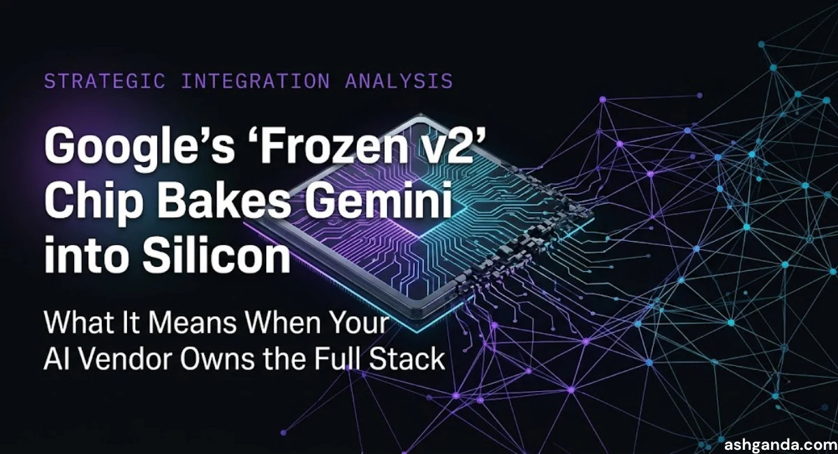 Google's 'Frozen v2' Chip Bakes Gemini into Silicon — What It Means When Your AI Vendor Owns the Full Stack