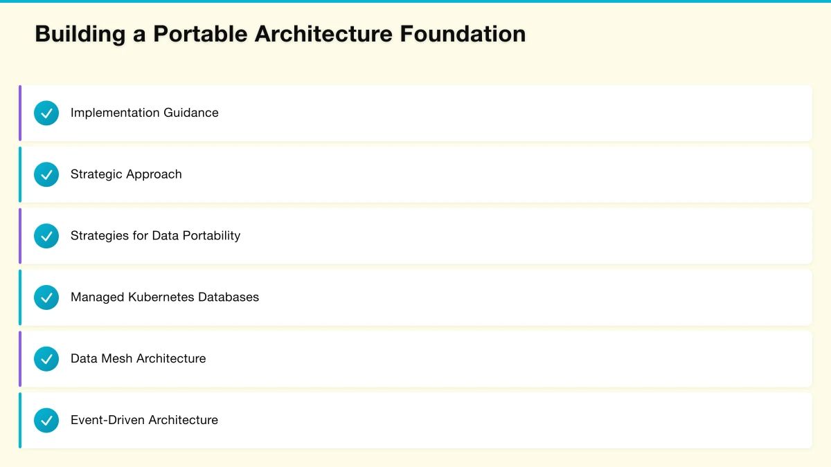 Governance Framework for Multi-Cloud Infographic