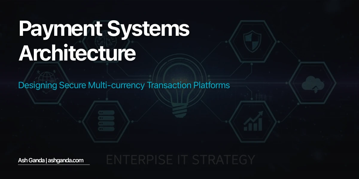 Payment Systems Architecture: Designing Secure Multi-Currency Transaction Platforms