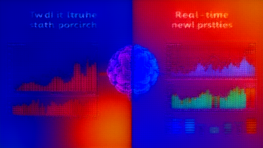 Comparison of traditional batch processing versus real-time analytics with AI integration