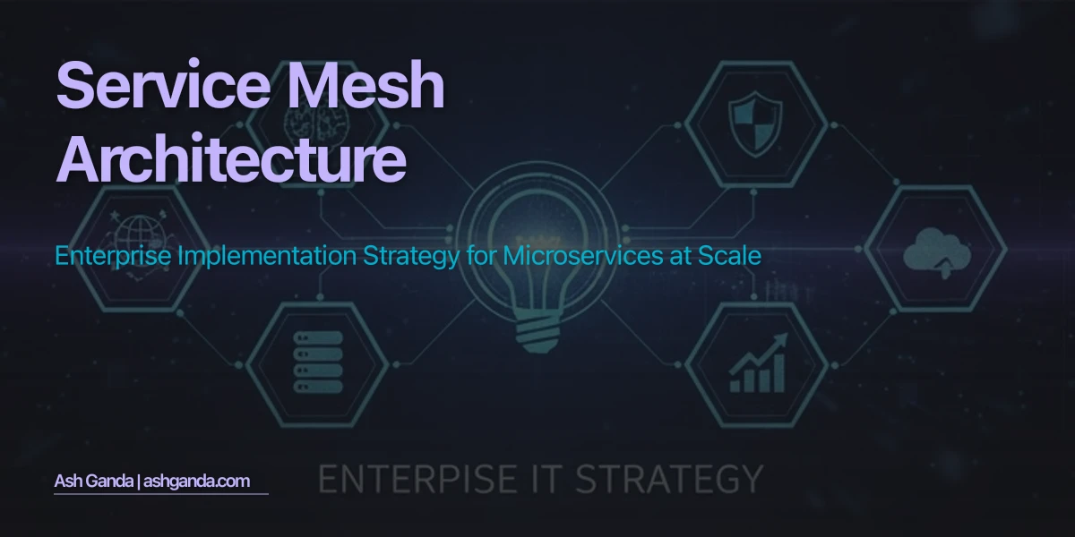Service Mesh Architecture: Enterprise Implementation Strategy for Microservices at Scale