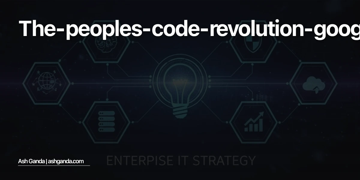 The People's Code Revolution: How Google's Free Gemini Assist Shatters AI Development Barriers